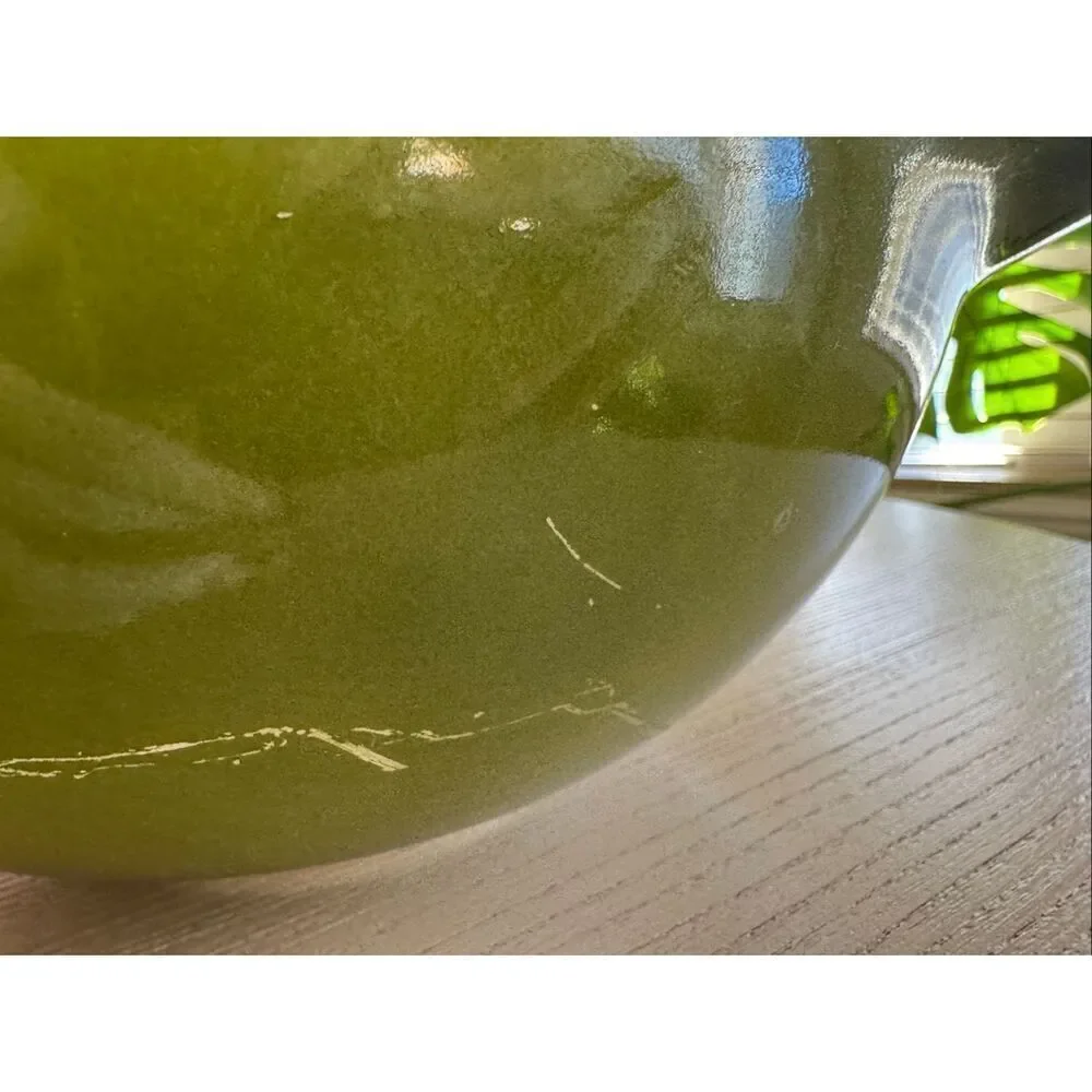 Pyrex verde avocado green 444 442 443 green 3 piece bowl set